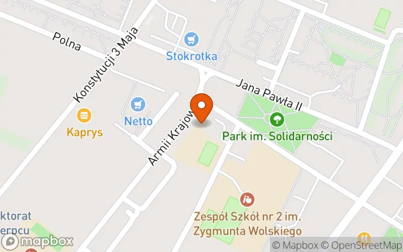 Lokalizacja: Miejski Żłobek w Sierpcu
