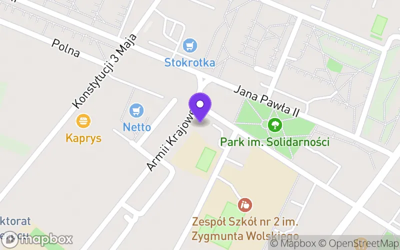 Lokalizacja: Branżowa Szkoła I Stopnia Specjalna w Specjalnym Ośrodku Szkolno-Wychowawczym w Sierpcu