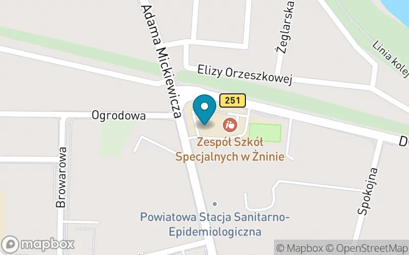 Lokalizacja: Szkoła Specjalna Przysposabiająca do Pracy