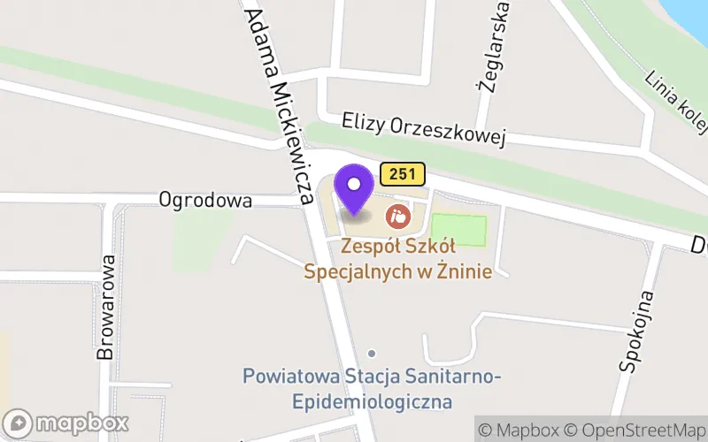 Lokalizacja: Branżowa Szkoła I Stopnia Specjalna w Żninie