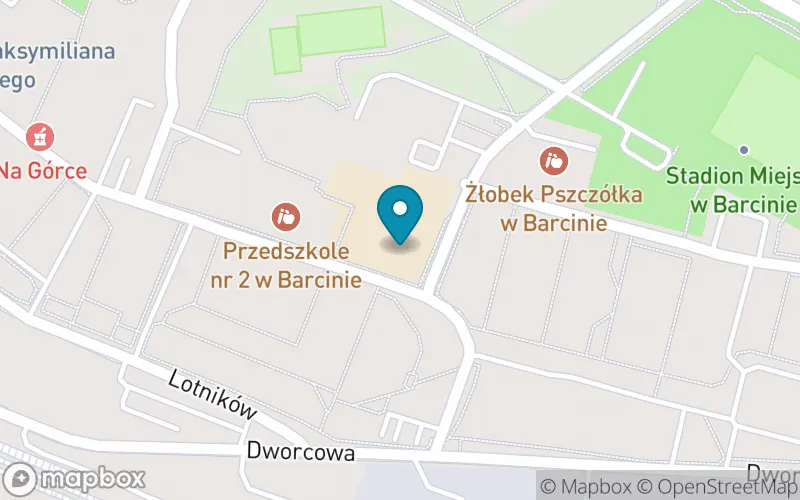 Lokalizacja: Szkoła Podstawowa nr 2 im. Jana Brzechwy w Barcine