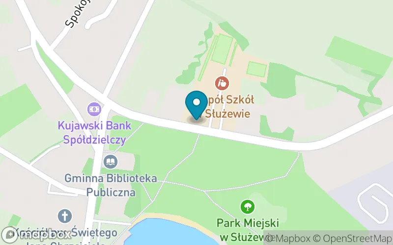 Lokalizacja: Szkoła Podstawowa im. Tadeusza Kościuszki w Służewie