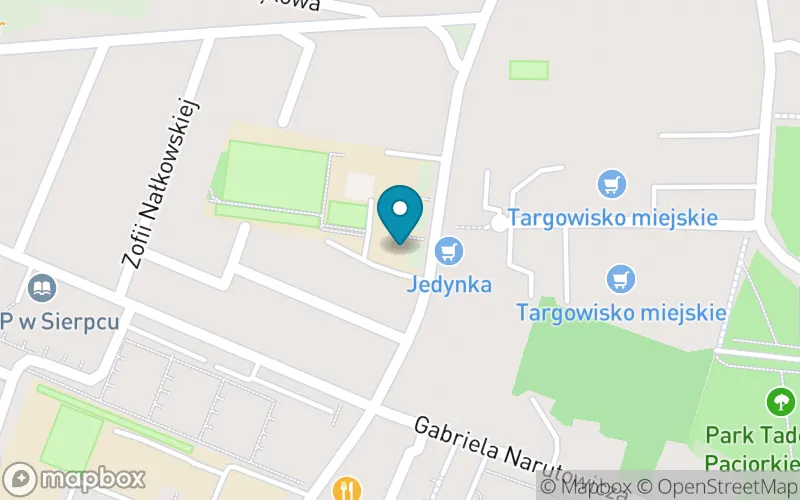 Lokalizacja: Szkoła Podstawowa nr 3 Im.ks. Jana Twardowskiego w Sierpcu