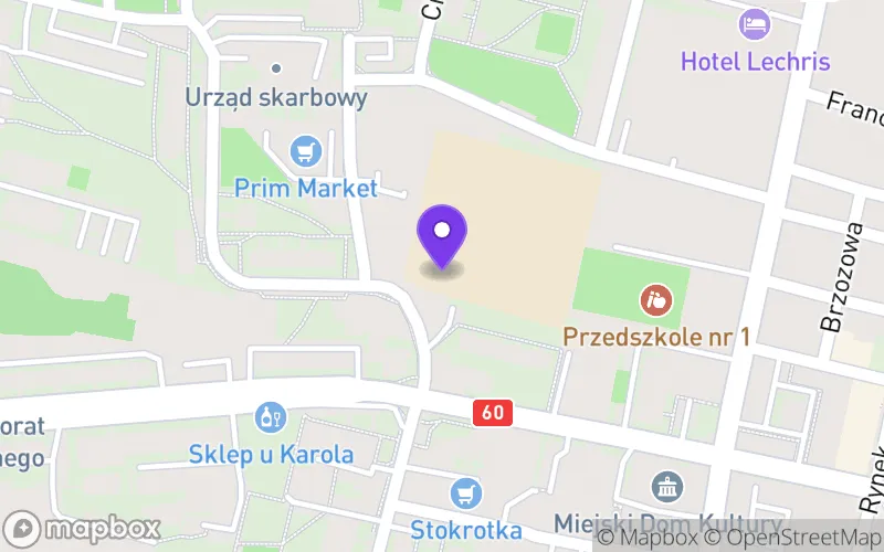 Lokalizacja: Liceum Ogólnokształcące nr I im. Marii Curie Skłodowskiej w Makowie Mazowieckim