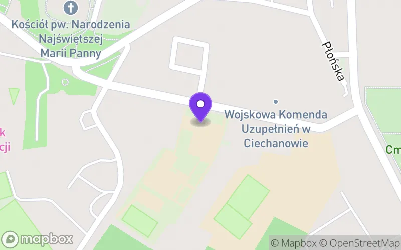 Lokalizacja: Branżowa Szkoła I Stopnia nr 2 w Ciechanowie