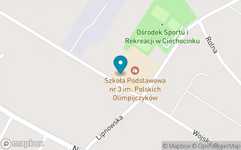 Lokalizacja: Szkoła Podstawowa nr 3 im. Polskich Olimpijczyków w Ciechocinku