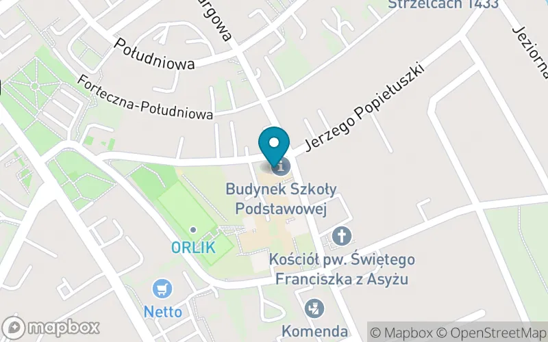 Lokalizacja: Szkoła Podstawowa nr 1 w Strzelcach Krajeńskich