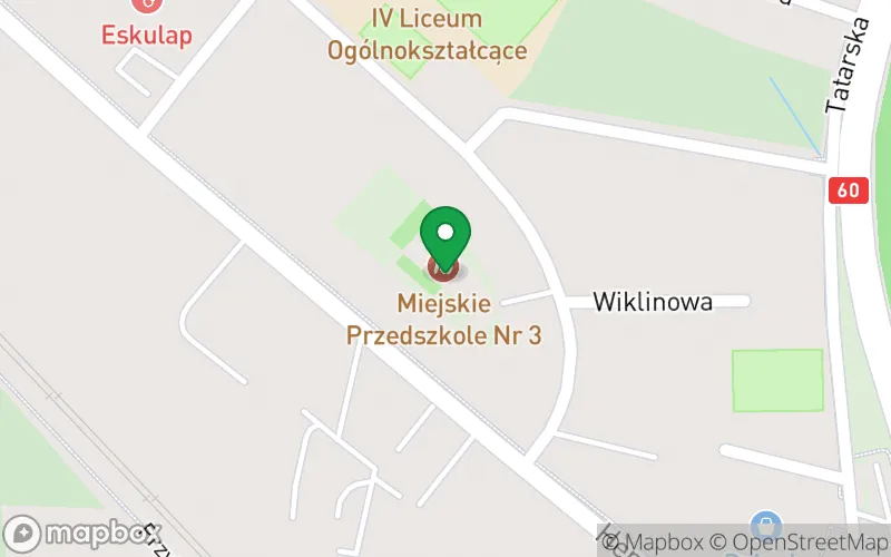 Lokalizacja: Miejskie Przedszkole nr 3 w Ciechanowie