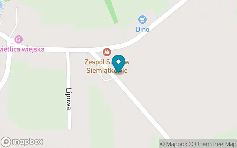 Lokalizacja: Szkoła Podstawowa im. Majora Henryka Sucharskiego w Siemiątkowie