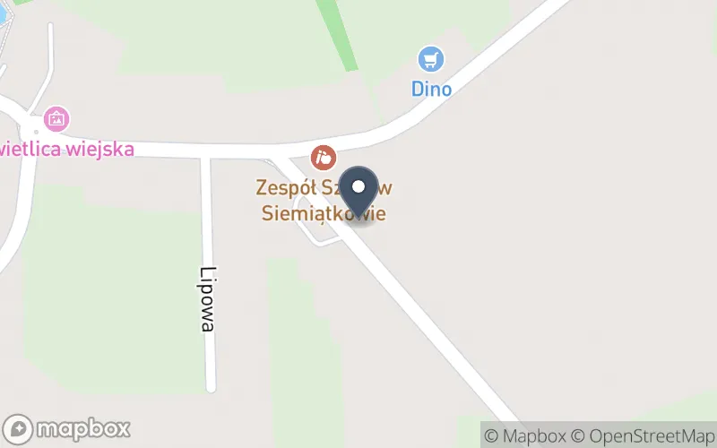 Lokalizacja: Zespół Szkół w Siemiątkowie