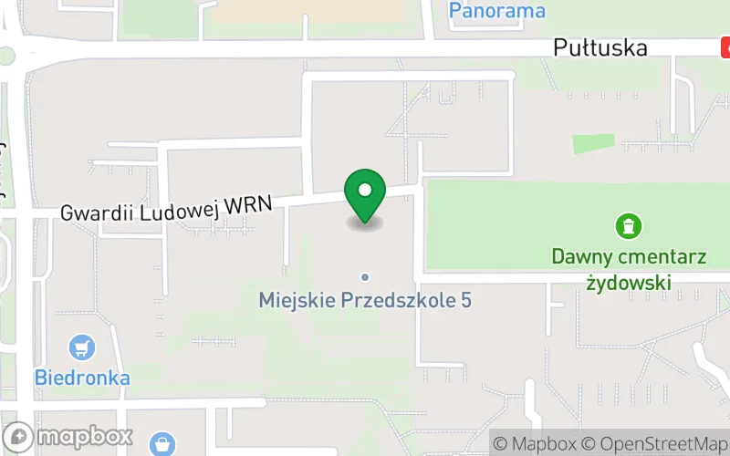Lokalizacja: Miejskie Przedszkole nr 5 w Ciechanowie