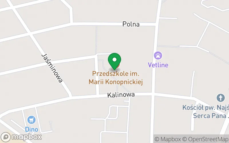 Lokalizacja: Przedszkole im. Marii Konopnickiej