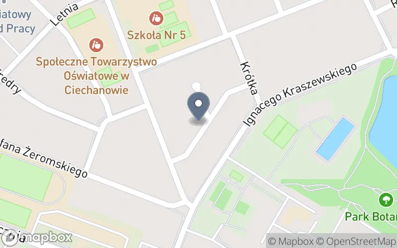Lokalizacja: Centrum Kształcenia Zawodowego Branży Odzieżowej w Ciechanowie