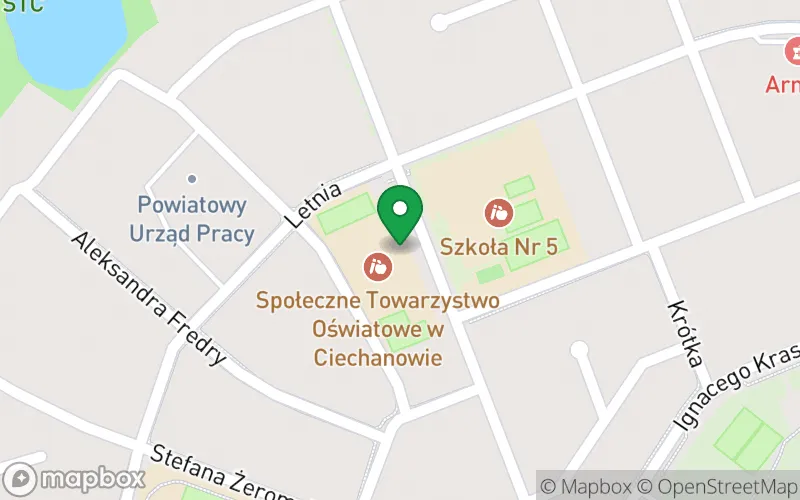 Lokalizacja: Niepubliczne Przedszkole STO w Ciechanowie