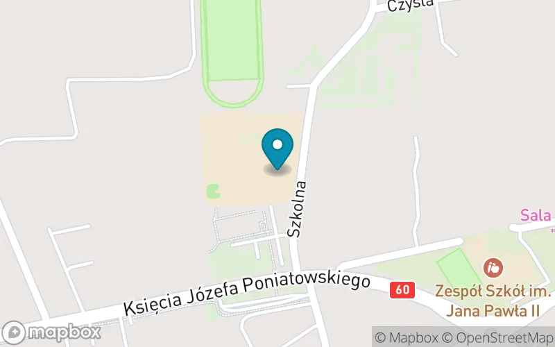 Lokalizacja: Szkoła Podstawowa im. i Dywizji Tadeusza Kościuszki w Różanie