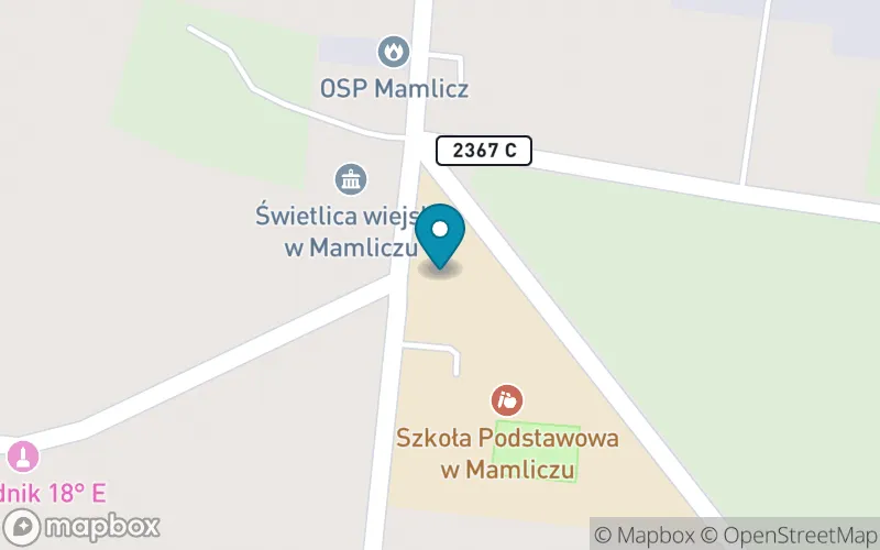 Lokalizacja: Szkoła Podstawowa w Mamliczu