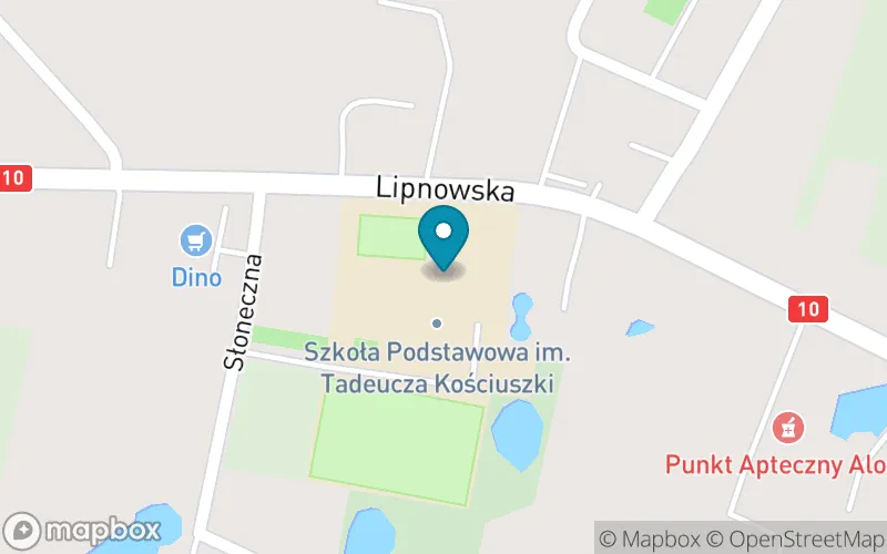 Lokalizacja: Szkoła Podstawowa im. Tadeusza Kościuszki