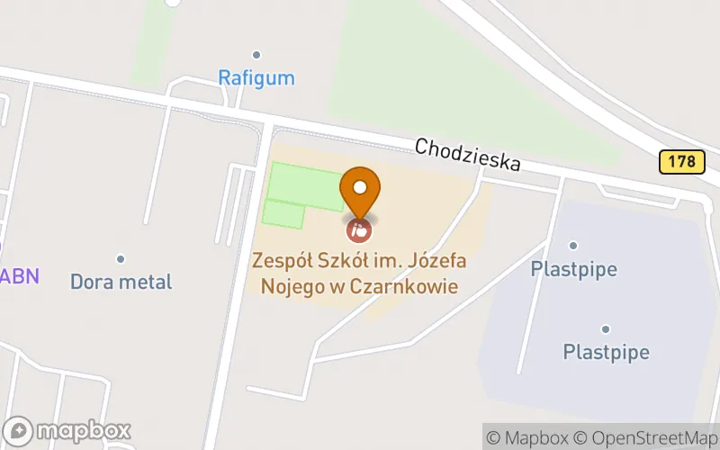 Lokalizacja: Szkoła Policealna im. J. Nojego w Czarnkowie.