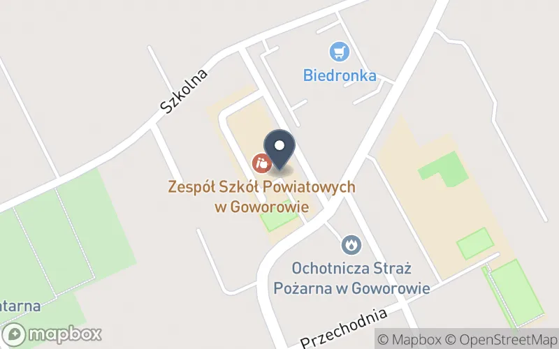 Lokalizacja: Zespół Szkół Powiatowych w Goworowie