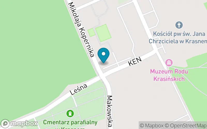 Lokalizacja: Szkoła Podstawowa im. Marii Konopnickiej w Krasnem