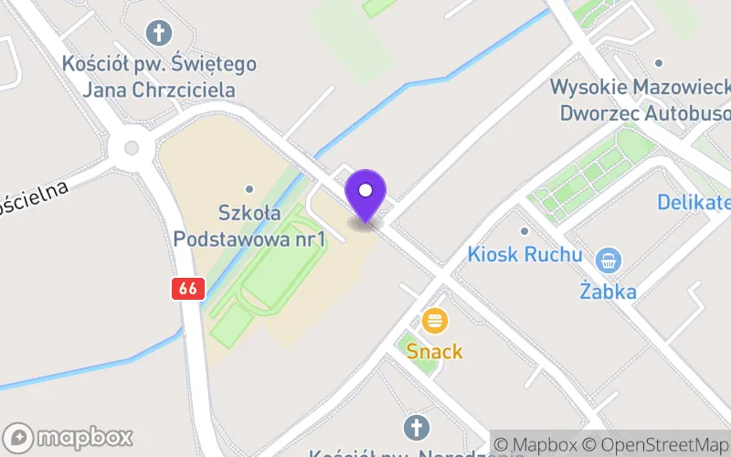 Lokalizacja: Technikum w Wysokiem Mazowieckiem
