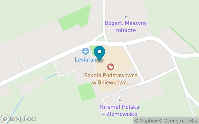 Lokalizacja: Szkoła Podstawowa im. Janusza Korczaka w Gniewkówcu