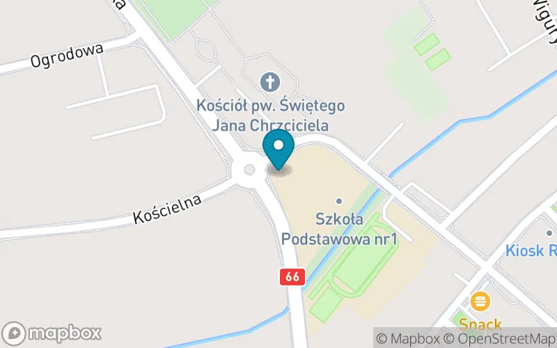 Lokalizacja: Szkoła Podstawowa nr 1 im. Tadeusza Kościuszki w Wysokiem Mazowieckiem