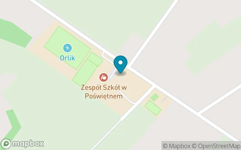 Lokalizacja: Szkoła Podstawowa im. "Bolesława Prusa" w Poświętnem
