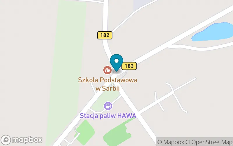 Lokalizacja: Szkoła Podstawowa w Sarbi im. Mistrzów Sportu