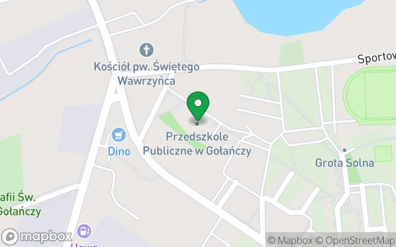 Lokalizacja: Przedszkole Publiczne w Gołańczy