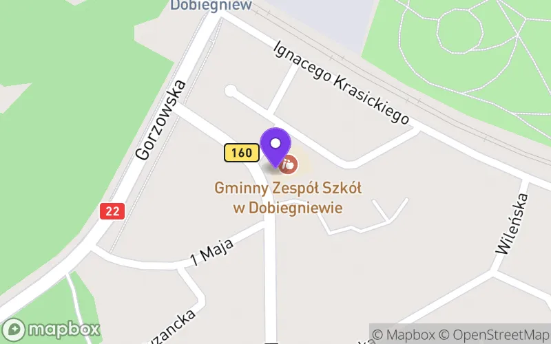 Lokalizacja: Gminny Zespół Szkół w Dobiegniewie. Liceum Ogólnokształcące