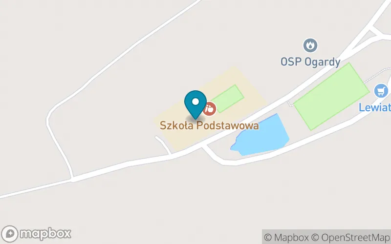 Lokalizacja: Szkoła Podstawowa w Ogardach