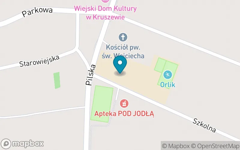 Lokalizacja: Szkoła Podstawowa im. Kornela Makuszyńskiego w Kruszewie