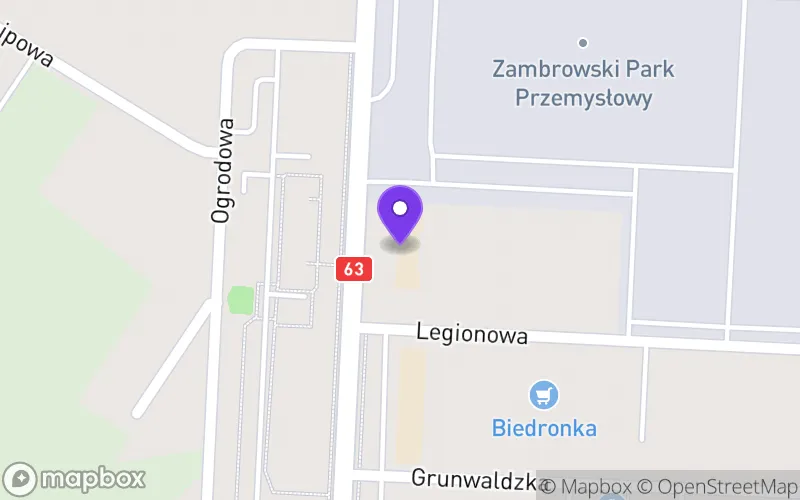 Lokalizacja: Branżowa Szkoła I Stopnia nr 2 w Zambrowie