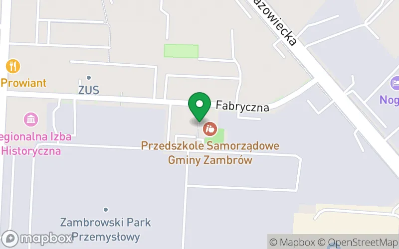 Lokalizacja: Przedszkole Samorządowe Gminy Zambrów