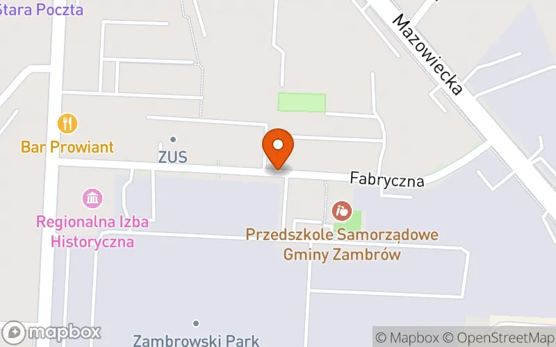 Lokalizacja: Oddział Żłobkowy w Przedszkolu Samorządowym Gminy Zambrów