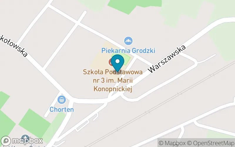 Lokalizacja: Szkoła Podstawowa nr 3 im. Marii Konopnickiej w Łapach