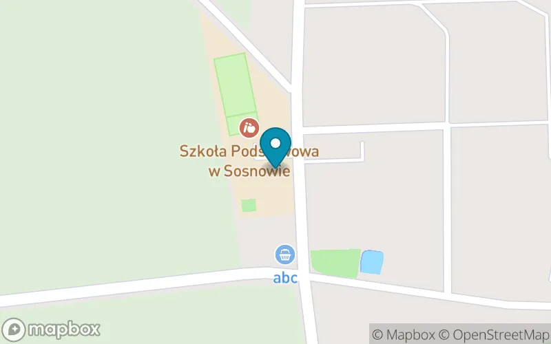 Lokalizacja: Szkoła Podstawowa w Sosnowie