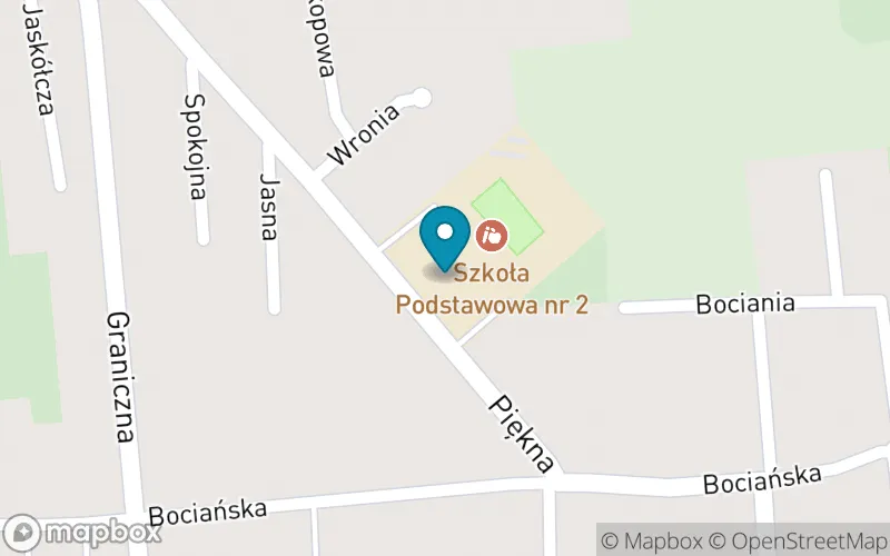 Lokalizacja: Szkoła Podstawowa nr 2 im. M. Kopernika w Łapach