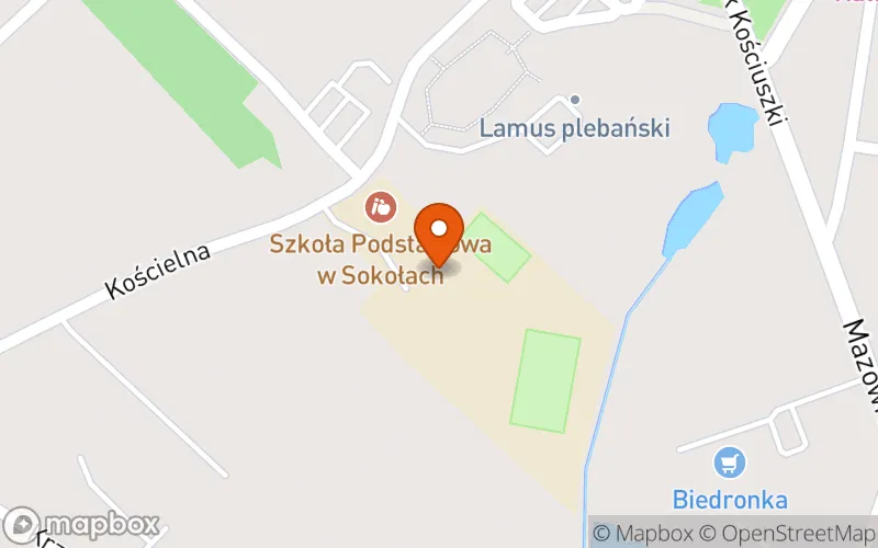 Lokalizacja: Klub Dziecięcy w Sokołach