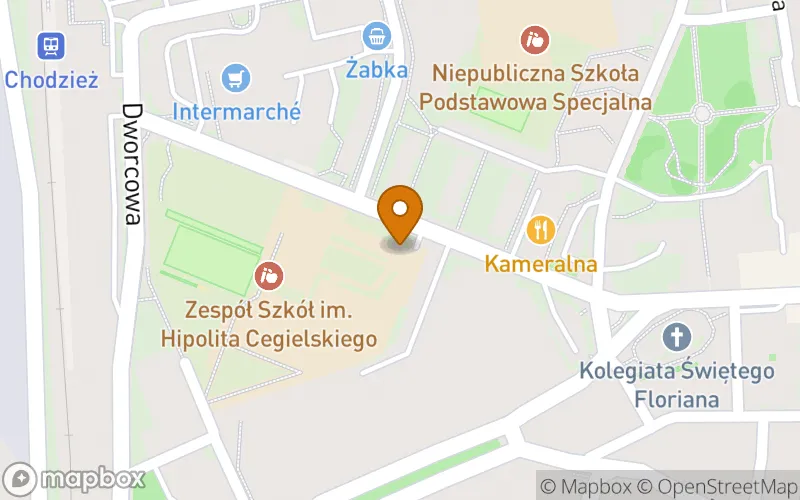 Lokalizacja: Szkoła Policealna w Chodzieży