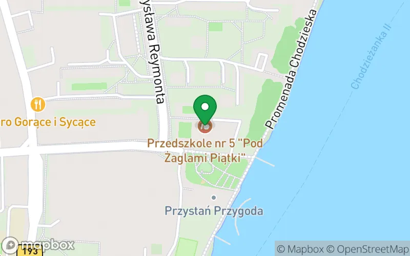 Lokalizacja: Miejskie Przedszkole nr 5 "Pod Żaglami Piątki"