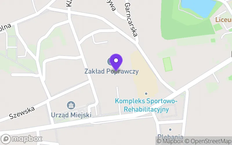 Lokalizacja: Branżowa Szkoła I Stopnia nr 2 w Okręgowym Ośrodku Wychowawczym w Kcyni