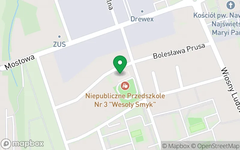 Lokalizacja: Niepubliczne Przedszkole nr 3 "Wesoły Smyk"