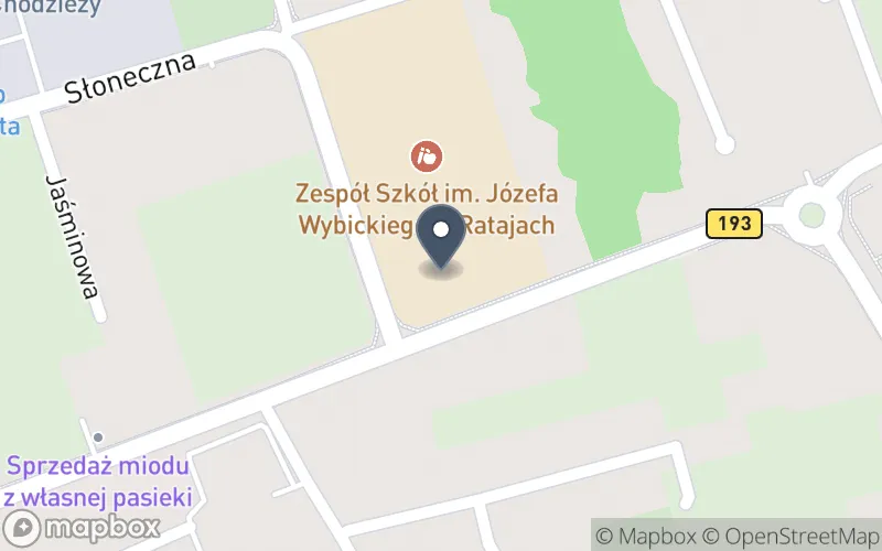 Lokalizacja: Zespół Szkół im. Józefa Wybickiego w Ratajach