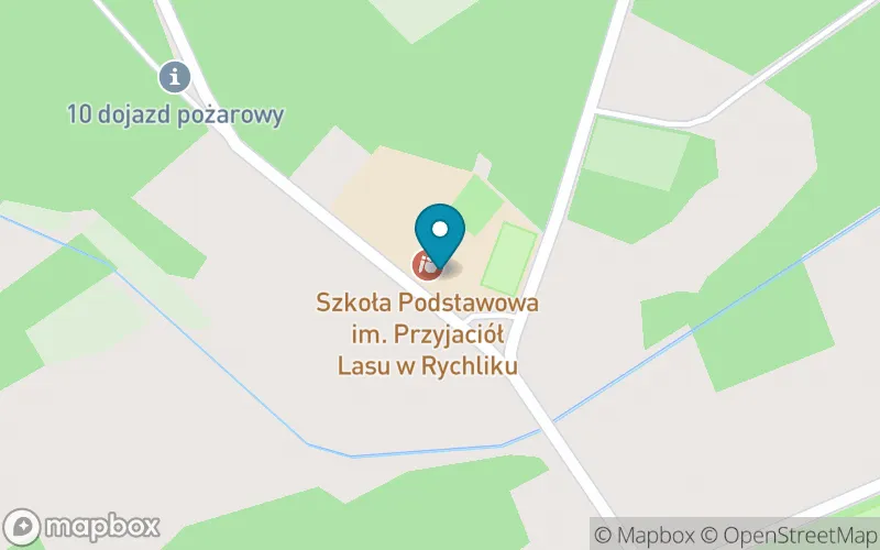 Lokalizacja: Szkoła Podstawowa im. Przyjaciół Lasu w Rychliku