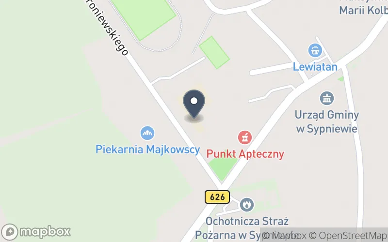 Lokalizacja: Zespół Placówek Oświatowych w Sypniewie