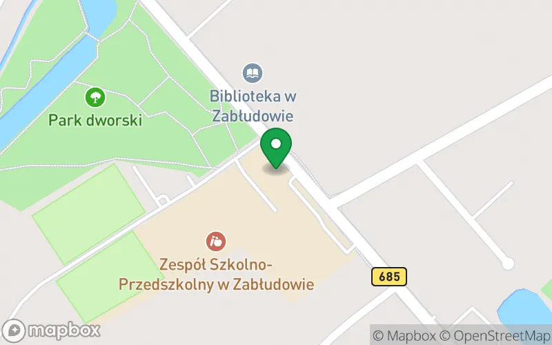 Lokalizacja: Przedszkole im. Jana Pawła II w Zabłudowie