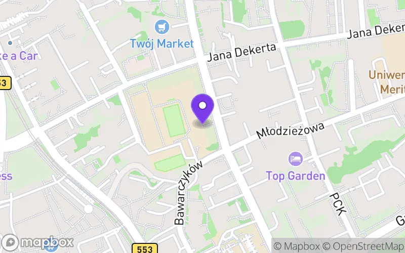 Lokalizacja: Branżowa Szkoła I Stopnia nr 4 w Toruniu