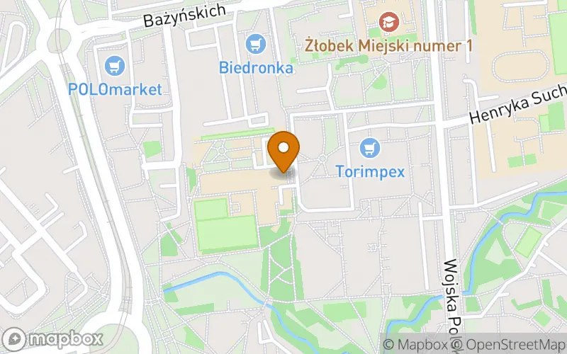 Lokalizacja: Szkoła Policealna. Elitarne Studium Służb Ochrony "Delta" w Toruniu